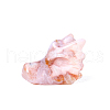 Natural Cherry Blossom Agate Display Decorations G-PW0004-42C-1