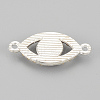Alloy Rhinestone Links connectors ALRI-S170-21S-2