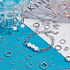   800Pcs 8 Styles 304 Stainless Steel Jump Rings Sets STAS-PH0005-86-5