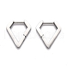 304 Stainless Steel Huggie Hoop Earrings STAS-H156-17B-P-2