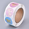 1 Inch Thank You Theme Self-Adhesive Paper Stickers X-DIY-K027-B08-1