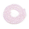Electroplate Glass Beads Strands EGLA-A044-J3mm-B02-3