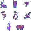 Unicraftale 201 Stainless Steel Kitten Pendants STAS-UN0004-57-1