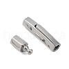 Non-Tarnish 316 Stainless Steel Bayonet Clasps STAS-K282-07D-P-2