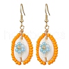 Shell Dangle Earrings EJEW-MZ00241-4