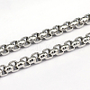 304 Stainless Steel Box Chains CHS-L001-29-5.5mm-1