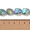 Electroplate Glass Beads Strands EGLA-Q066-03-4