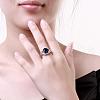 Gorgeous Brass Cubic Zirconia Finger Rings for Women RJEW-BB04225-C-8P-5