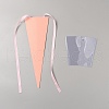 Triangle Paper Single Rose Wrapping Boxes for Bouquet ABAG-WH20005-04B-1