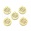 Ion Plating(IP) 201 Stainless Steel Pendants STAS-N098-109LG-2