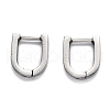 Tarnish Resistant 304 Stainless Steel Huggie Hoop Earrings STAS-H156-12B-P-1