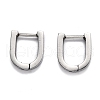 304 Stainless Steel Huggie Hoop Earrings STAS-H156-12B-P-1