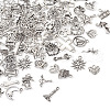 Kissitty 120Pcs 30 Style Tibetan Style Alloy Pendants FIND-KS0001-19-3