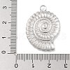 Anti-Tarnish 304 Stainless Steel Pendants STAS-D197-08P-3