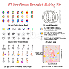 DIY European Bracelet Making Kits DIY-YWC0006-03A-2