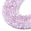 Natural Kunzite Beads Strands G-Q044-A01-3x3mm-4