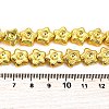 Electroplate Glass Beads Strands EGLA-V001-02G-4