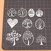 10Pcs Tibetan Style Alloy Pendants PW-WGFB9B9-01-2