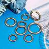 Gorgecraft 16Pcs 4 Style Alloy Spring Gate Rings AJEW-GF0002-54AB-4
