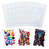 50Pcs Double Face Laser Rectangle PE Cellophane Bags ABAG-TAC0013-14A-1