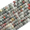 Natural African Bloodstone Beads Strands G-P575-A55-6x4mm-2