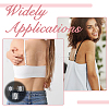 SUPERFINDINGS 120Pcs 3 Styles Plastic Bikini Clips FIND-FH0009-19-6