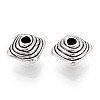 Tibetan Style Alloy Beads TIBE-N013-07AS-2