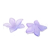 Transparent Acrylic Beads Caps OACR-B022-02A-2