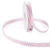 10 Yards Flat Polycotton(Polyester Cotton) Ribbon OCOR-TAC0030-01C-2