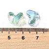 UV Plating Transparent Acrylic Beads MACR-F083-11-3