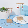 SUNNYCLUE 80Pcs 2 Colors 304 Stainless Steel Leverback Earring Findings STAS-SC0004-60-4