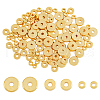 SUPERFINDINGS 120Pcs 3 Style Brass Beads KK-FH0004-65-1