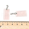 Natural Mixed Stone Faceted Pendants G-L623-03P-4