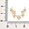 Brass Micro Pave Cubic Zirconia Pendants KK-N261-120I-G-3