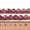 Natural Strawberry Quartz Beads Strands G-S345-10mm-21-5