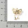 Brass Micro Pave Cubic Zirconia Pendants KK-M326-18B-G-3