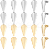 SUNNYCLUE 40Pcs 2 Colors 304 Stainless Steel Stud Earring Findings STAS-SC0009-22-1