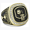 Zinc Alloy Rhinestone Finger Rings for Men FS-WG0EBC9-03-3