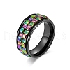 Gear Stainless Steel Rotating Finger Ring PW-WG94989-20-1