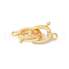 Brass Fold Over Clasps KK-H483-06A-2