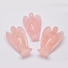 Natural  Rose Quartz Home Display Decorations X-DJEW-L009B-02-2