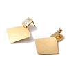 Stainless Steel Stud Earrings for Women EJEW-C110-12G-2