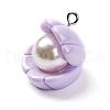 Opaque Resin Pendants RESI-P043-01P-08-2