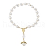 Tibetan Style Alloy Angel Charm Bracelets BJEW-JB11775-02-2