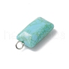 Crackle Opaque Acrylic Beads PALLOY-JF03800-01-5