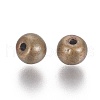 Tibetan Style Alloy Round Beads TIBEB-5204-AB-NR-2