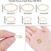 Brass Linking Rings KK-FH0001-39-2