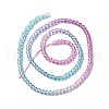 Transparent Gradient Color Glass Beads Strands X1-GLAA-H021-01B-29-4