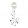 925 Sterling Silver European Beads STER-S009-01D-S-1