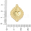 304 Stainless Steel Enamel Pendants STAS-K303-04G-05-3